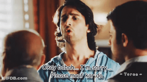 Man In Blue Shirt Says Okay Babah GIF