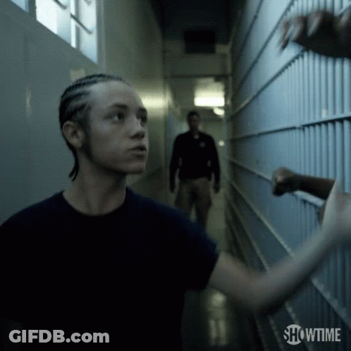 Man In Blue Shirt Showtime GIF