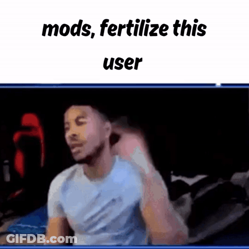 Man In Blue Shirt Sitting At Computer GIF