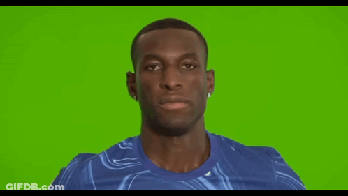 Man In Blue Shirt Smiling GIF
