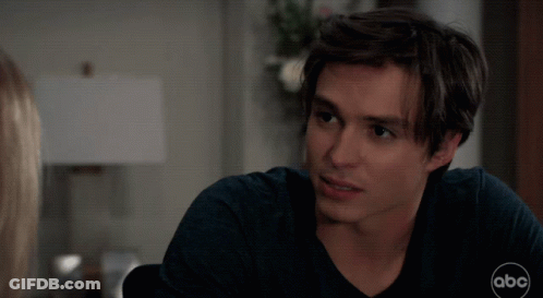 Man In Blue Shirt With ABC Logo GIF