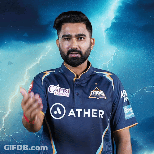 Man In Blue Shirt With Capri Loans And Ather GIF