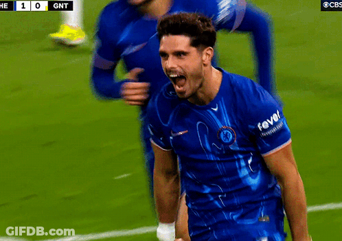 Man In Blue Shirt With Fever On Sleeve GIF