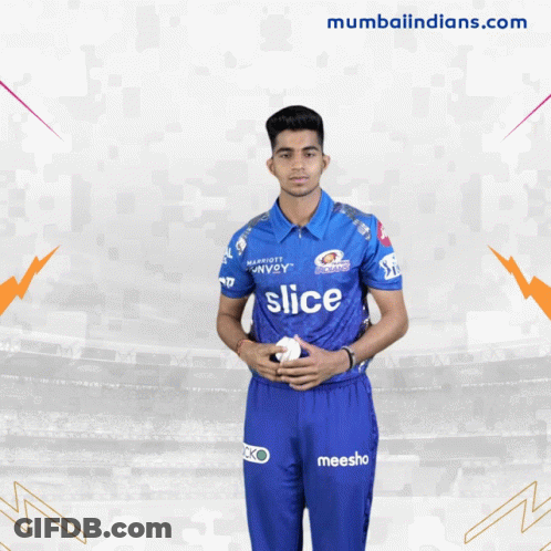 Man In Blue Shirt With Jio GIF