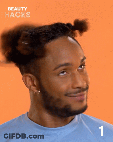 Man In Blue Shirt With Number 1 GIF