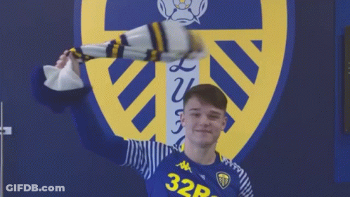 Man In Blue Shirt With Number 32 GIF