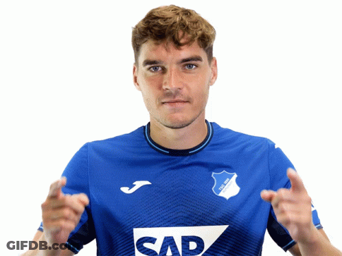 Man In Blue Shirt With Sap GIF