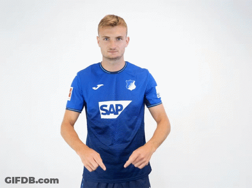 Man In Blue Shirt With Sap GIF