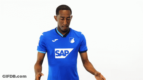 Man In Blue Shirt With Sap GIF
