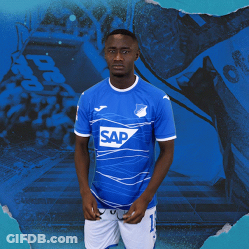 Man In Blue Shirt With Sap GIF