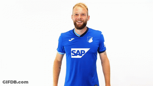 Man In Blue Shirt With Sap GIF
