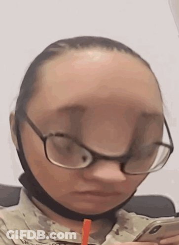 Man In Blue Shirt With Word Sap GIF