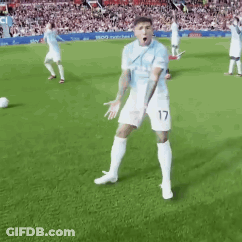 Man In Blue Shirt Writing On Whiteboard GIF
