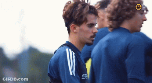 Man In Blue St Shirt GIF