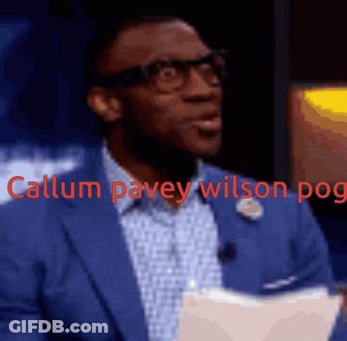 Man In Blue Suit And Glasses Callum Pavey Wilson Pog GIF