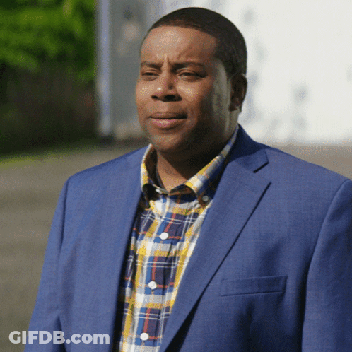 Man In Blue Suit And Plaid Shirt GIF