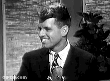Man In Blue Suit And Tie GIF
