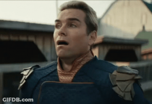 Man In Blue Uniform Surprised GIF