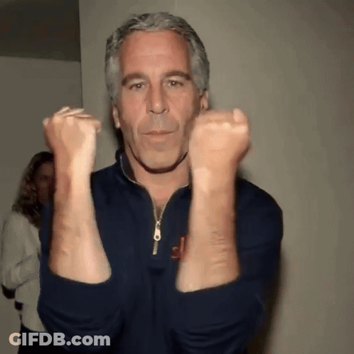 Man In Blue Zipper Sweater Arms Up GIF
