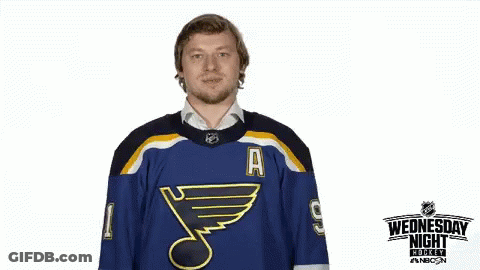 Man In Blues Jersey Giving Thumbs Up GIF