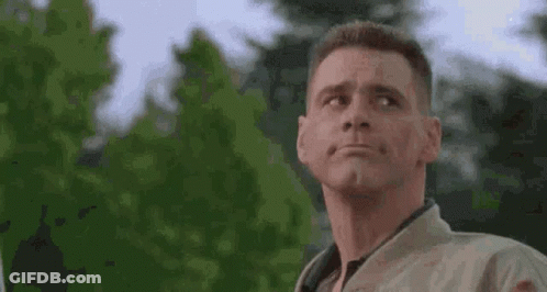 Man In Bomber Jacket Looking Up At Sky GIF