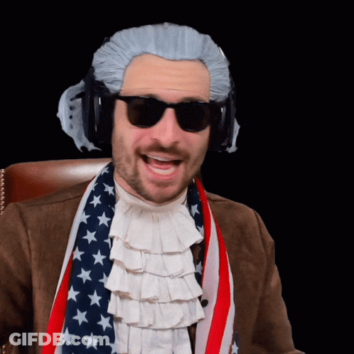 Man In Bourbon Pursuit Podcast Shirt With Whiskey Bottle GIF