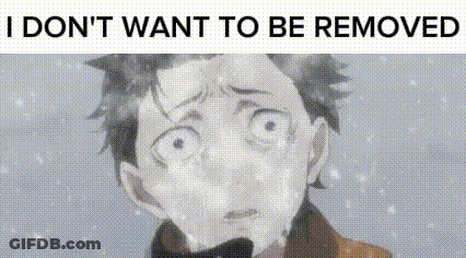 Man In Bow Tie I Don't Want To Be Removed GIF