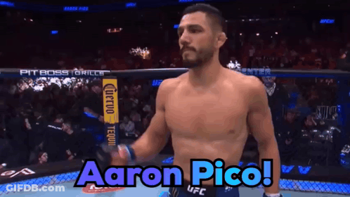 Man In Boxing Ring Aaron Pico GIF