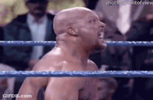 Man In Boxing Ring Another Point Of View GIF