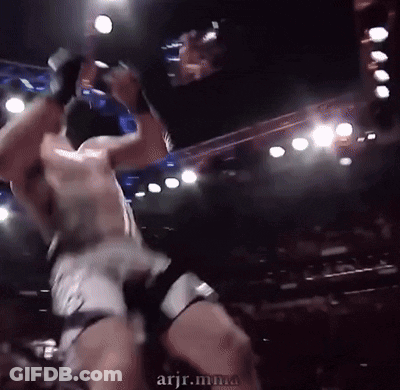 Man In Boxing Ring Arjr.mma GIF