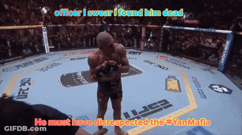 Man In Boxing Ring Officer I Swear I Found Him Dead GIF