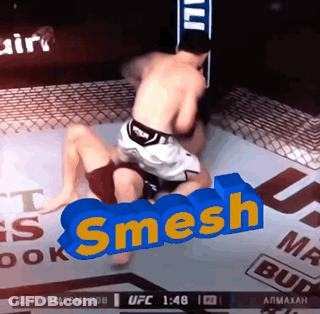 Man In Boxing Ring Saying Uh Oh Umar Is Rizzing You Up Again GIF