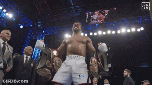 Man In Boxing Shorts Saying Anthony GIF