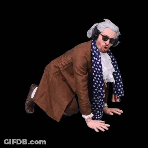 Man In Brown Coat And Tie Crawling GIF