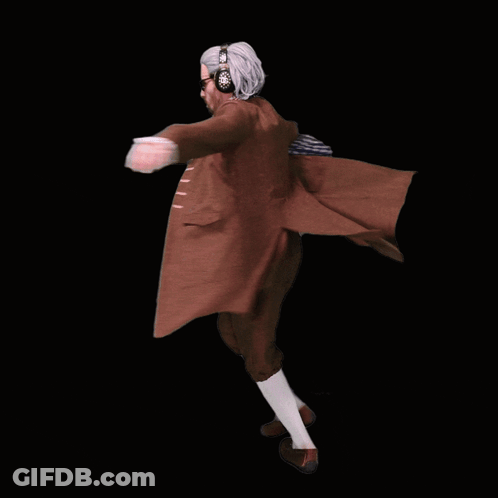 Man In Brown Coat And White Socks Jumping GIF