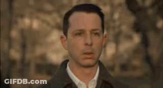 Man In Brown Coat Serious Look GIF