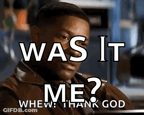 Man In Brown Jacket Says Was It Me GIF