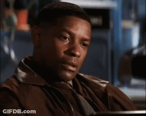 Man In Brown Leather Jacket At Keyboard GIF