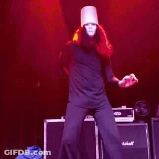 Man In Bucket Hat Dancing On Stage GIF