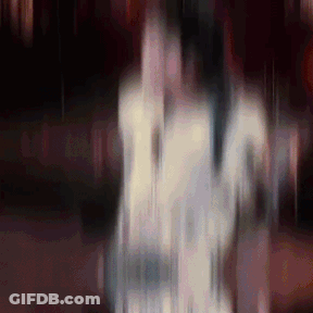 Man In Bunny Costume Next To Group In Costumes GIF