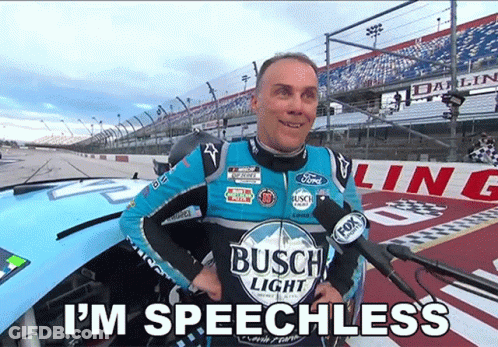 Man In Busch Light Shirt Talking Into Microphone GIF