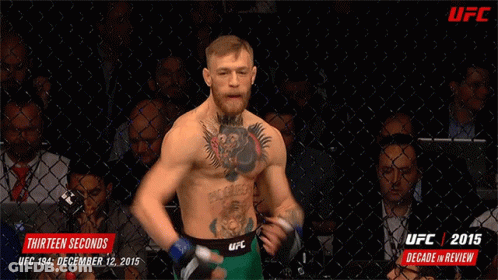 Man In Cage UFC 2015 GIF