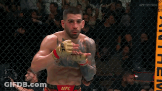 Man In Cage With NFC On Arm GIF