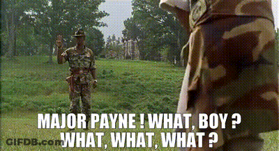 Man In Camouflage Talking To Another Man In Field GIF