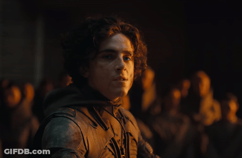 Man In Cape Before Huge Explosion GIF