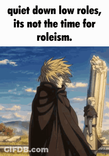Man In Cape Saying Quiet Down Low Roles It's Not The Time For Roleism GIF