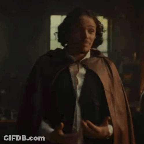 Man In Cape With Doesn't Matter Why I Did What It Did GIF