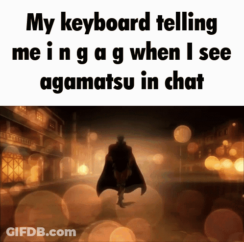 Man In Cape With Keyboard Ingag Agamatsu GIF