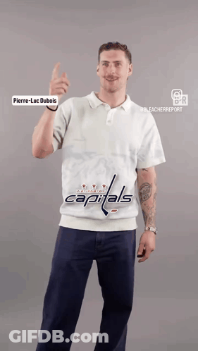 Man In Capitals Shirt Thumbs Up GIF