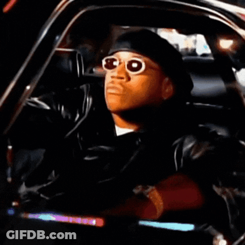 Man In Car Chillin For Weekend GIF